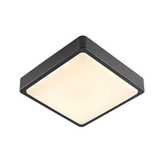 SLV AINOS SQUARE SENSOR - Outdoor wall/ceiling lighting - Anthracite - Aluminium - IP65 - Facade - I