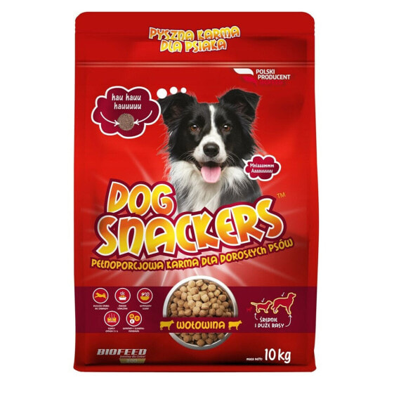 Фураж Biofeed Dog Snackers Adult medium & large Beef Телятина 10 kg