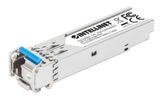 Intellinet Gigabit SFP Mini-GBIC Transceiver WDM bidirektional für LWL-Kabel 1000Base-BX-U LC - Transceiver - Fiber Optic