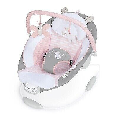 Ingenuity Soothing Baby Bouncer with Vibrating Infant Seat - Flora