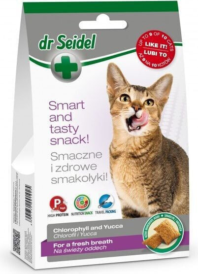 Лакомства для кошек Dr Seidel Свежий Дыхание 50г