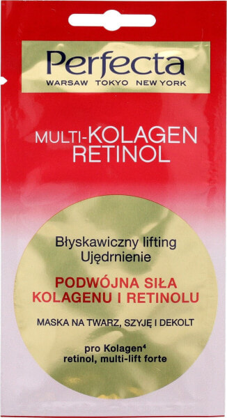 Perfecta Perfecta Multi-Kolagen Retinol Maska na twarz 8ml