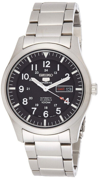 Seiko Women's Automatic Stainless Steel Watch with Stainless Steel Strap Large