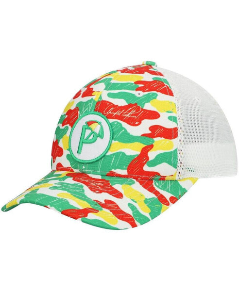 Бейсболка PUMA мужская Green Arnold Palmer Invitational Multi Camo Snapback Hat