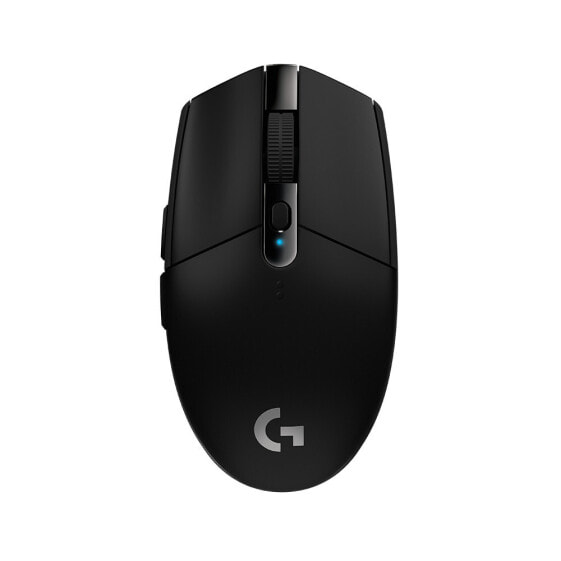 Logitech G G305 LIGHTSPEED Wireless Gaming Mouse - Right-hand - Optical - RF Wireless + Bluetooth - 12000 DPI - 1 ms - Black