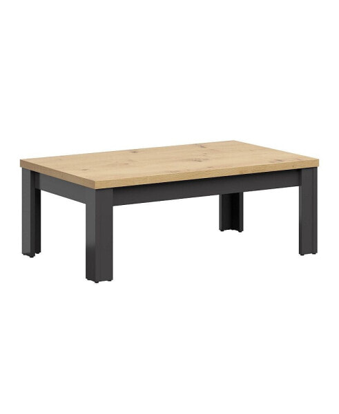 43.5" W Wood Sturdy Liverpool Coffee Table