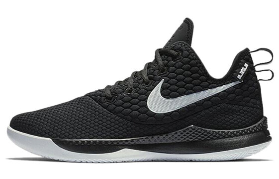 Баскетбольные кроссовки Nike LeBron Witness 3 "Black White" AO4433-001