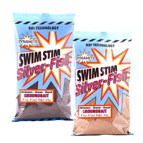 Прикормка натуральная Dynamite Baits Swim Stim Silverfish Dark