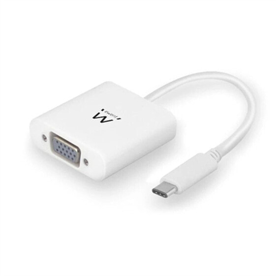 Адаптер USB-C—VGA Ewent EC1050