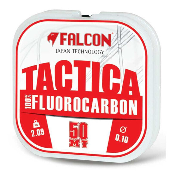Флюорокарбоновая леска Falcon Tactica FC 50 метров розовая
