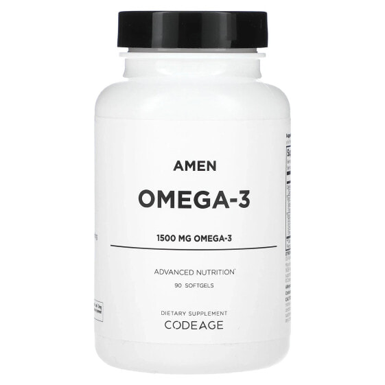 Amen, Omega-3, 1,500 mg, 90 Softgels (1.500 mg per Soft Gel)