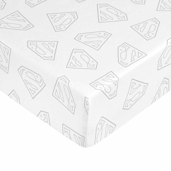 Fitted bottom sheet Superman 160 x 200 cm