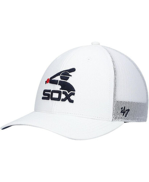 Бейсболка Snapback '47 Brand Chicago White Sox Вторичный белый для мужчин