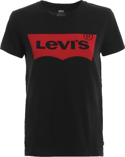 Футболка спортивная Levi's The Perfect Large Batwing Tee черная XXS