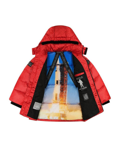 Toddler Boys Galactic Puffer Jacket