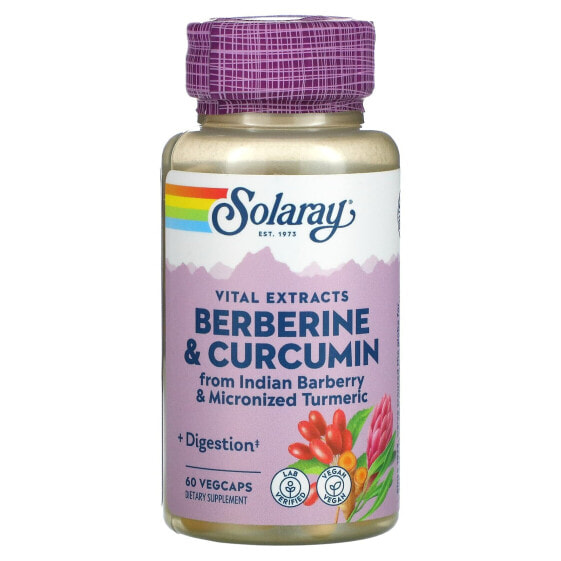 Berberine & Curcumin, 60 VegCaps