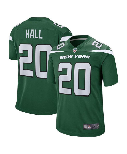 Men's Breece Hall Gotham Green New York Jets 2022 NFL Draft Pick Player Game Jersey