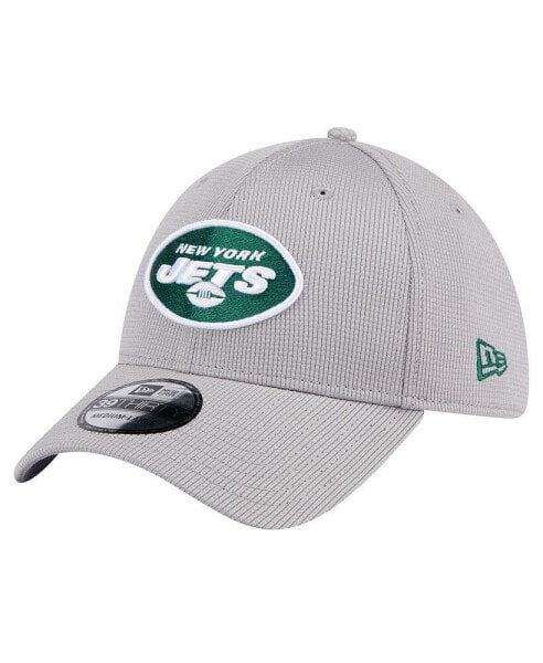 Men's Gray New York Jets Active 39thirty Flex Hat