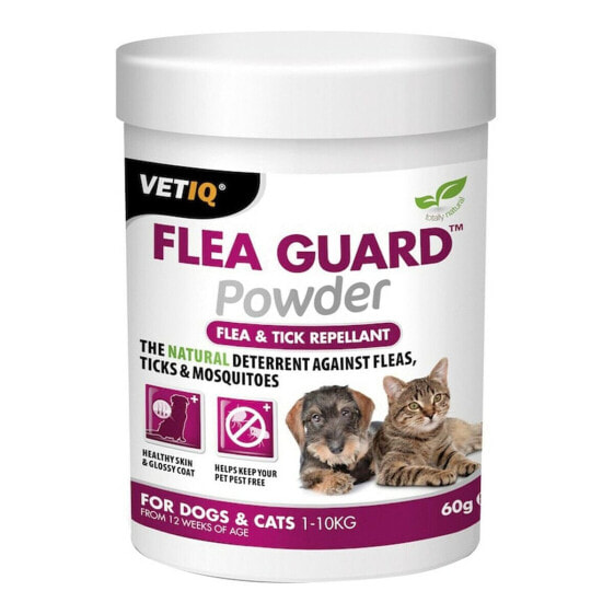 Борьба с насекомыми Planet Line Flea Guard Powder Котов Пёс (60 g)