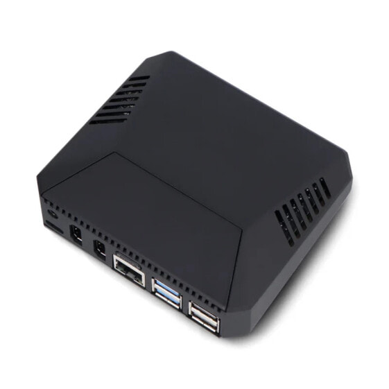 Argon ONE V3 case for Raspberry Pi 5 - with fan and heatsink - aluminum - black