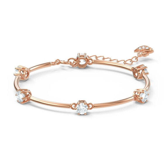 Swarovski Damen Armreif Constella Weiß, Roségoldfarbe 5609711