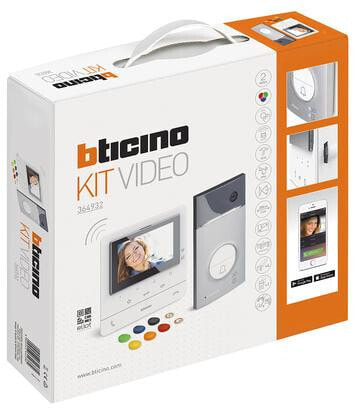 BTicino 364932 - 12.7 cm (5") - LCD - Aluminium - White - IP54 - IK10
