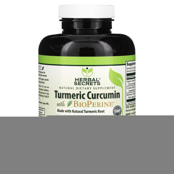 Turmeric Curcumin with BioPerine, 2,250 mg, 180 Veggie Capsules (750 mg Per Serving)