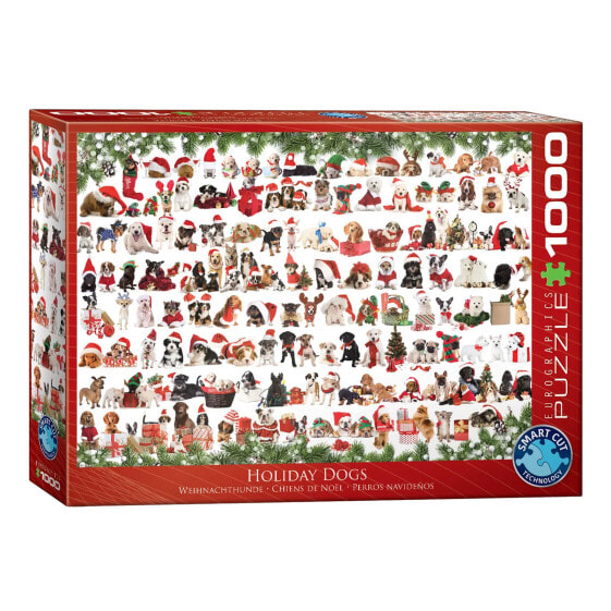 Puzzle Urlaubshunde 1000 Teile