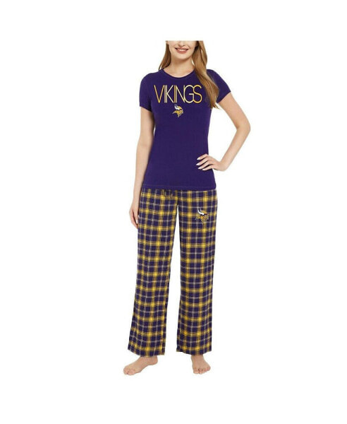 Пижама женская Concepts Sport Minnesota Vikings Purple, Gold "Arctic"
