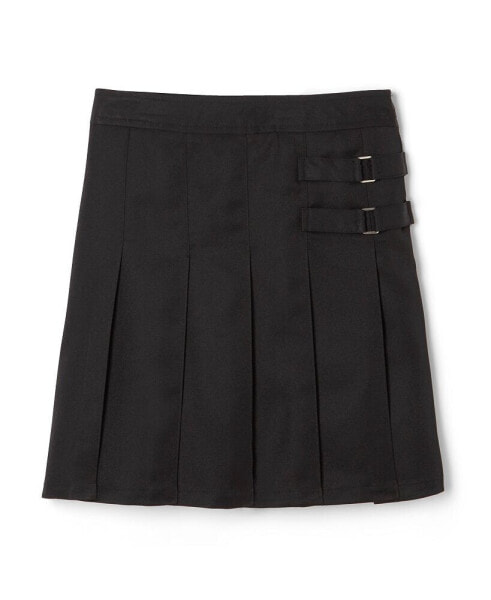 Little Girls Adjustable Waist Two-Tab Scooter Skirt