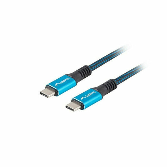 Кабель USB C Lanberg Синий 50 cm