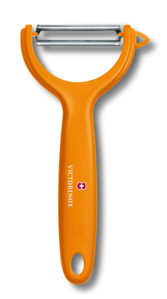 Victorinox 7.6079 - Y peeler - Stainless steel - Orange - Hanging ring