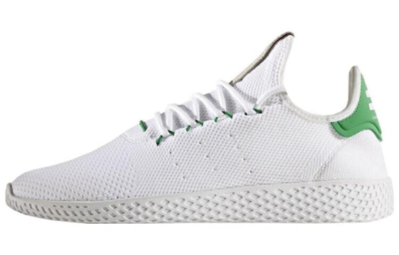 Кроссовки Pharrell Williams x Adidas originals Tennis Hu White Green BA7828