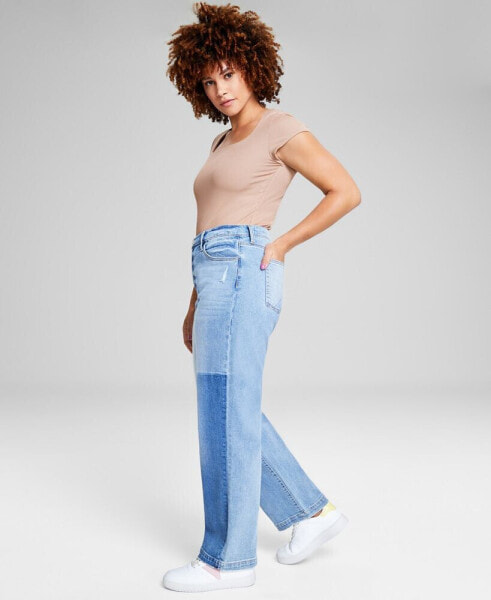 Women's Ultra-High-Rise Straight-Leg Jeans, Created for Macy's