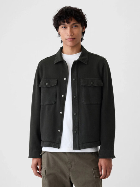 Heavyweight Fleece Shirt Jacket