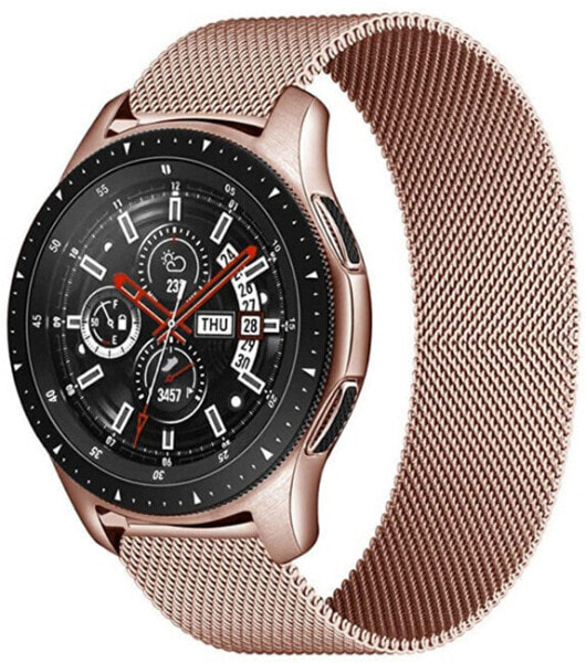 Milánský tah pro Samsung Galaxy Watch - розовое золото 20 мм