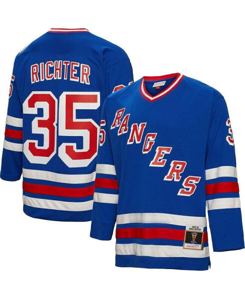 Men's Mike Richter Blue New York Rangers 1993 Blue Line Player Jersey