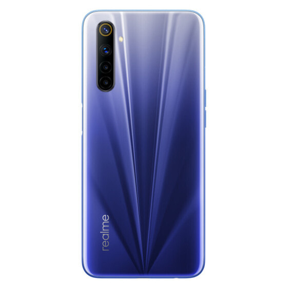 Realme 6 - 16.5 cm (6.5") - 4 GB - 128 GB - 64 MP - Android 10.0 - Blue