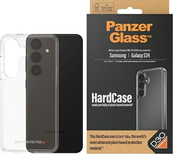 PanzerGlass Etui Panzerglass Hardcase Sam S24 S921 D3O 3Xmilitary Grade Przezroczysty/Transparent 1210