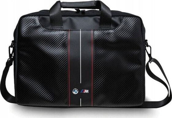 Torba BMW BMW Carbon Red Stripes - Torba na notebooka 16" (czarny)