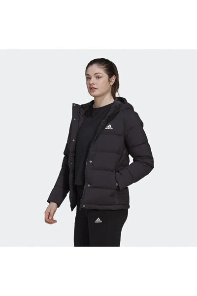 Спортивная куртка Adidas Kadın Kapüşonlu Spor Mont W Helıonıc Ho J Hg8747