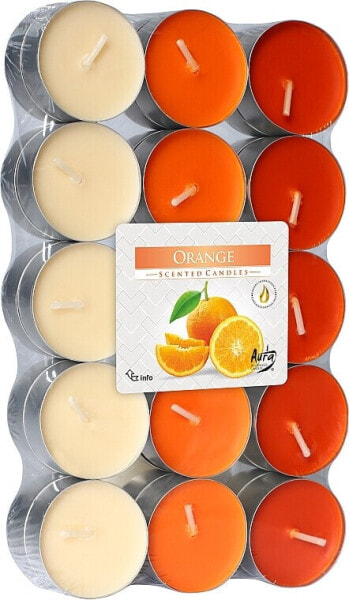 Teekerzen Orange 30 St.