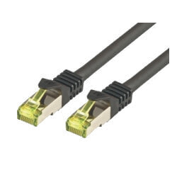 M-Cab CAT7 S-FTP PIMF 10m сетевой кабель S/FTP (S-STP) Черный 3719