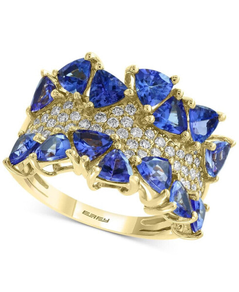 Кольцо EFFY Tanzanite Diamond 14k Gold