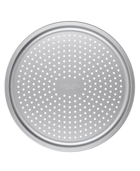 Pro-Bake Bakeware Aluminized Steel Perforated Pizza Pan, 14"