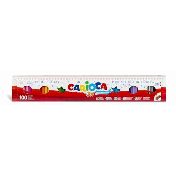 Ручки фломастеры Carioca 41019 Разноцветный (96 штук)