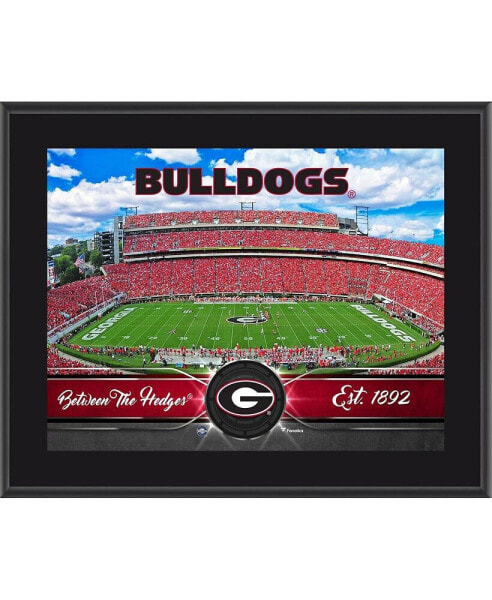 Georgia Bulldogs 10.5" x 13" Sublimated Team Plaque