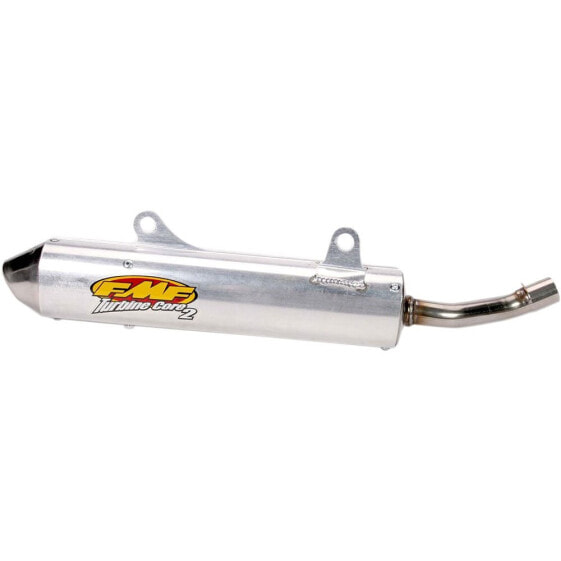 FMF TurbineCore 2 Slip On W/Spark Arrestor Stainless Steel CR250R 02-07 Muffler