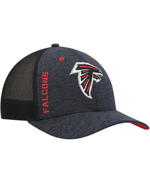 Men's Black Atlanta Falcons Pixelation Trophy Flex Hat