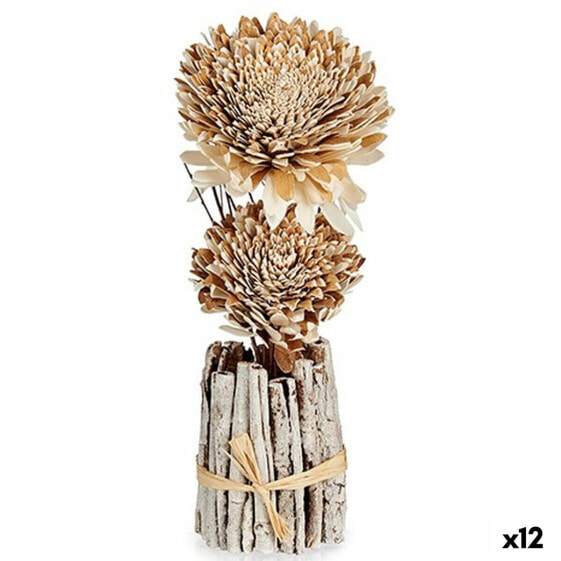 Искусственное растение Декоративный цветок Gift Decor Natural 13 x 37 x 14 см (12 штук)